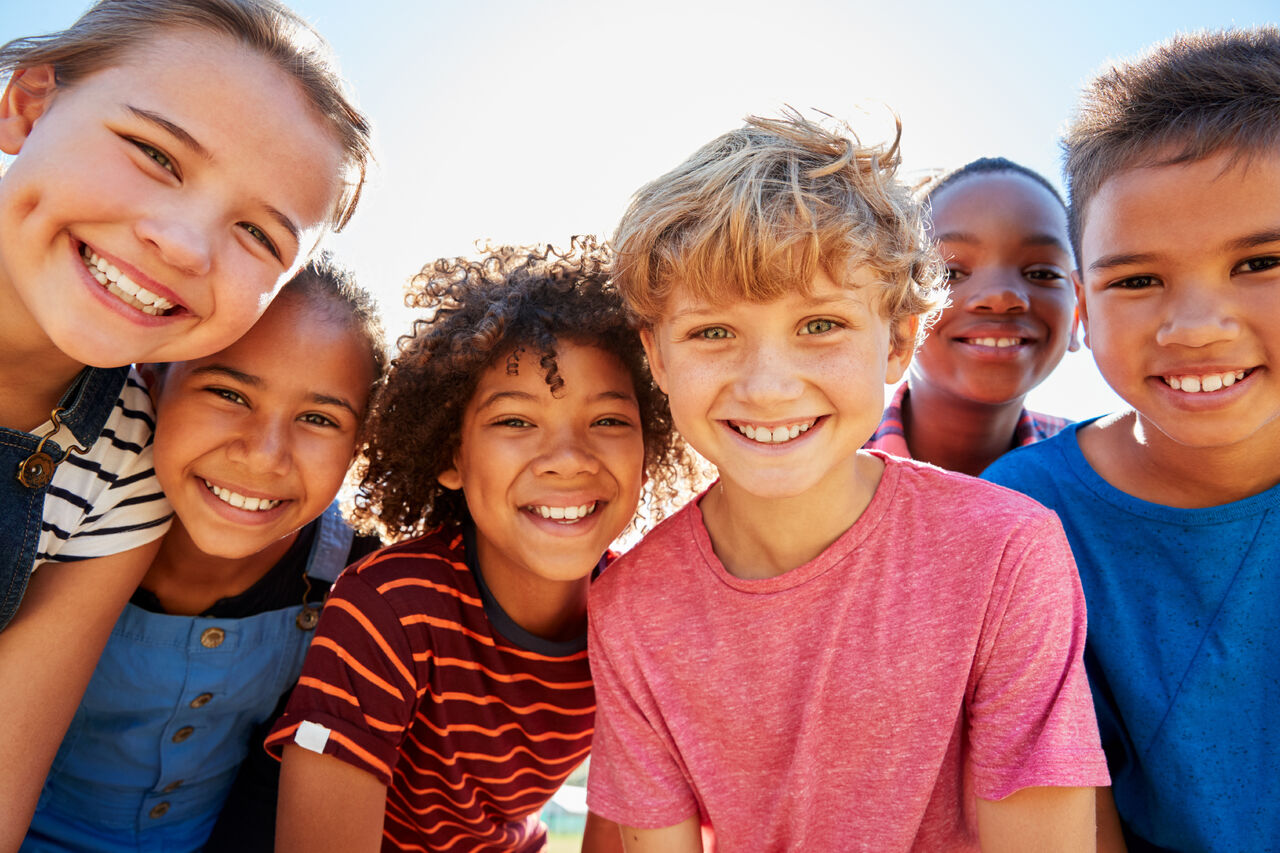 Group of children